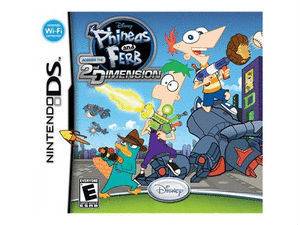 DISNEY PHINEAS AND FERB ACROSS THE 2ND DIMENSION GAME Dsi/ 3dsi