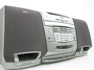 Sony Boombox CFD  C1000 Portable Stereo CD Cassette Player Recorder
