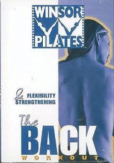 Windsor Pilates The Back Workout NEW DVD