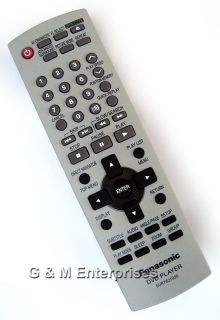  Panasonic EUR7631020 Replacement Remote for DVD S27 and DVD S24 DVD 