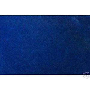 ELECTRIC BLUE ALOVA SUEDE CLOTH VELVET FABRIC $5.99/YD