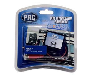 NEW PAC SNI 1 RCA NOISE ELIMINATION FILTER & GROUND LOOP ISOLATOR SNI1
