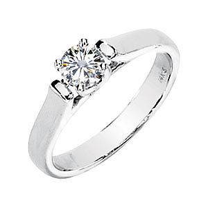 00 CARAT MOISSANITE ROUND CUT SOLITAIRE RING 2 CT HEAVY MOUNTING