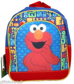 Sesame Street ELMO Toddler Mini Backpack School Bag NWT