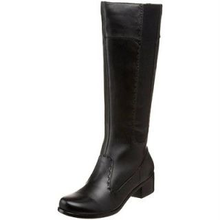 NEW Trotters Womens Andie Riding Boot Black 12 Narrow N knee high 