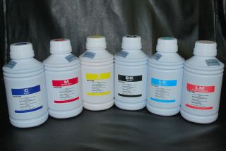Eco Solvent ink for Roland, Mimaki, Mutoh 6 x 500ml US Fast shipping