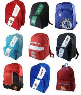Manchester United Football Club Junior Backpack School Sports Bag FREE 