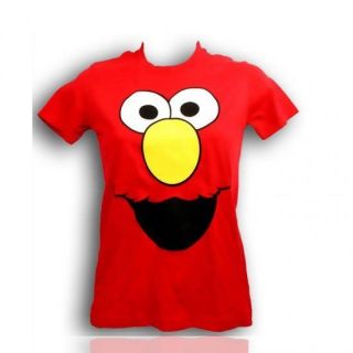 Women Cute Elmo Sesame Street Adult blouse New shirt Free Shipping !
