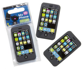 My Phone Eraser. Quality Kids Party Bag Favours iPhone Style Colours