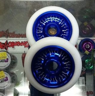 Eagle Wheels for Push Scooters Razor Phoenix Lucky White Blue