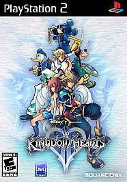 Kingdom Hearts II Black Label   New Sealed (Sony PlayStation 2   PS2 