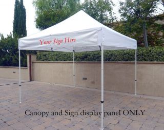 EZ UP 10x10 Sun Shelter,Tent, Gazebo Replacement Canopy. White. New 