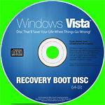 WINDOWS VISTA HOME BASIC Ed 32 bit Restore, Repair, Recover 