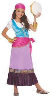 Child Large (12 14) Girls Gypsy Costume   Gypsy Costumes