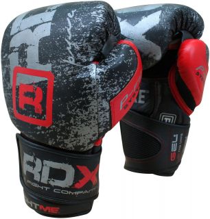   Leather Boxing Gloves Fight,Punch Bag MMA Muay thai Grappling Pads