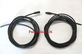 10 FT MC3 PV SOLAR CABLE CONNECTORS STRIPPED 4MM2 ONE PAIR TUV ( 1 )