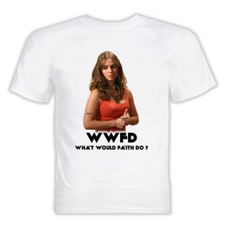 Buffy The Vampire Slayer Faith WWFD Cult TV T Shirt