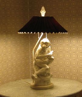 vintage monkey lamp in Lamps, Lighting