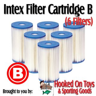 pack Intex Replacement Pool Filter Cartridge Type B
