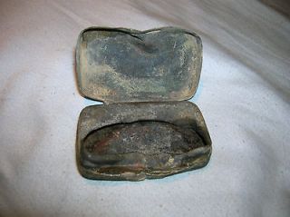   & Ax Sample Snuff Box 1888 Patent Applied For Metal Detector Find