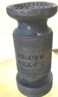 Vintage Brass FIRE HOSE Adjustable NOZZLE,Wooster