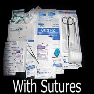 First Aid Medical Supplies Emergency Wound Kit suture