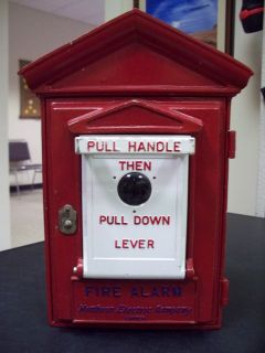 vintage fire alarm box in Alarms & Bells
