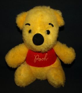 Vintage Disney  Winnie The Pooh Bear Stuffed Animal Plush Toy