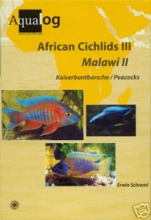 AQUALOG African Cichlids III Malawi II Peacocks, NEW