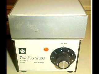 LABORATORY Tek Plate 20 Hot Plate Model H2140 1 400 Watts LAB 
