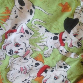 101 Dalmatians Twin Flat Sheet Fabric