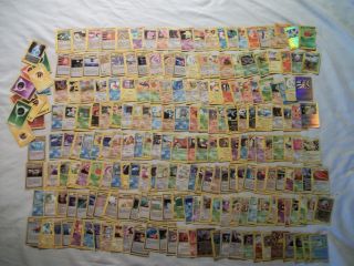 Huge Lot of 215 Pokemon Cards *Rare* Foil