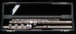 MIYAZAWA Flute   9 karat SOLID GOLD w/STERLING keys   SHIPS FREE 