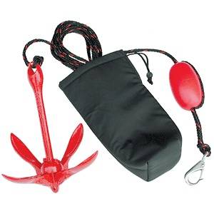 Kwik Tek Complete Folding Anchor System A2 A 2 For Boats PWC Canoes 