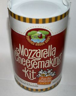 Roaring Brook Dairy Mozzarella Cheesemaking Kit Makes over 4 pounds 