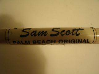Sam Scott Custom Rod 6 6 Aftco Rollers Wood Butt #B