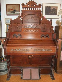 ESTEY Reed Pump Organ, Battleboro, Vermont, 19th Century, Pre Civil 
