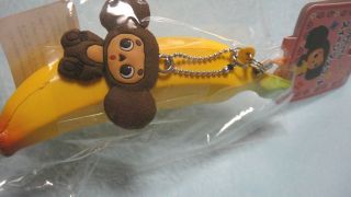   Squishy Banana strap mascot suuuper cute Real fruits phone food