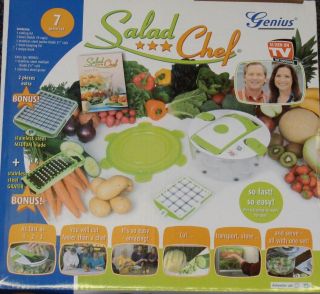 New Salad Chef As Seen On TV Food Vegetable Chopper Fast Shipping