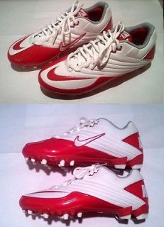 NEW Nike Speed TD Football Soccer Cleat get fast Black RED white Men 