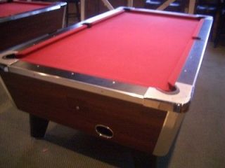 Pool Table 8 foot Coin Bill Op
