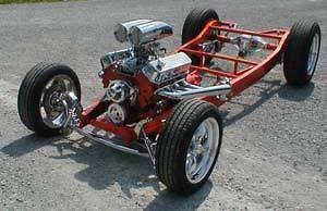 34 FORD CHASSIS, RAT ROD, RAT RODS, FORD OTHER, NEW FRAME. CUSTOM