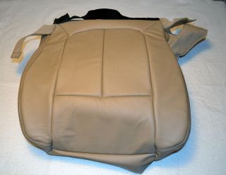 OEM FORD F SERIES F150 LARIAT FRONT RIGHT SEAT COVER BOTTOM LEATHER 