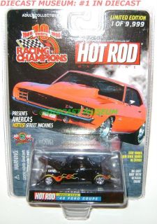 1940 40 FORD COUPE HOT ROD MAGAZINE DIECAST VERY RARE