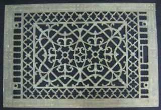 Antique Bronze Ornate Floor Wall Ceiling Register Grill Grate #1040 12