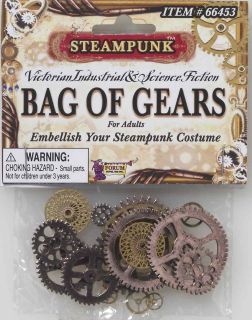 Bag Of Gears Steampunk Costume Decorations Steampunk Gears 66453