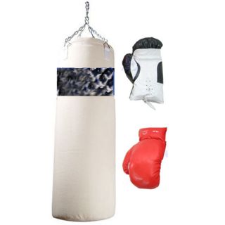 Pro Boxing Set of 2 Pairs Gloves with Punching Bag   Boxing Gloves