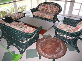   resin wicker and rattan furniture for sun rooms, porches & patios