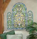 Stained Glass Window Wall Mural Art Deco Murals Sticker Wallpaper 