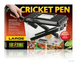 Exo Terra Reptile Cricket Keeper Pen Cage Holder Large   PT 2287 PT 